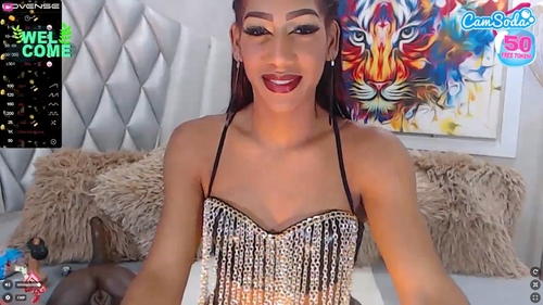 CamSoda webcam trannies will be happy to play findom games with you