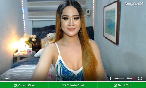 BongaCams - Watch CBT live shows given by trans models